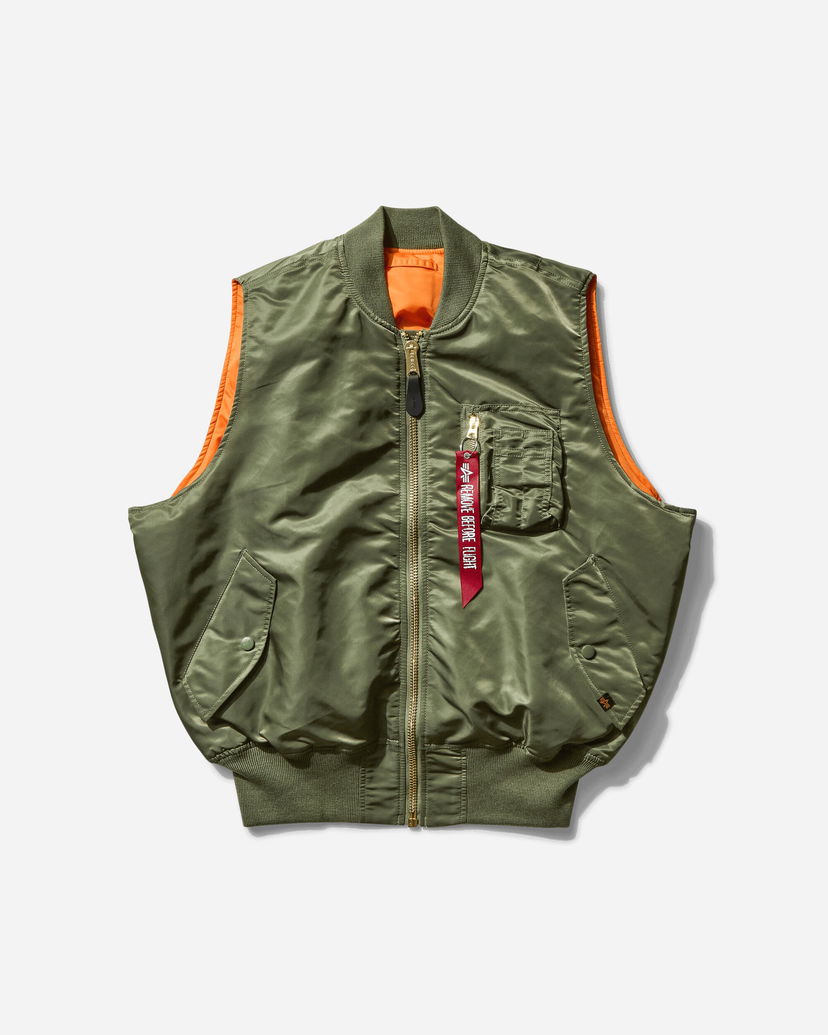 Vest Alpha Industries MA-1 Heritage Vest Grøn | X156146 01