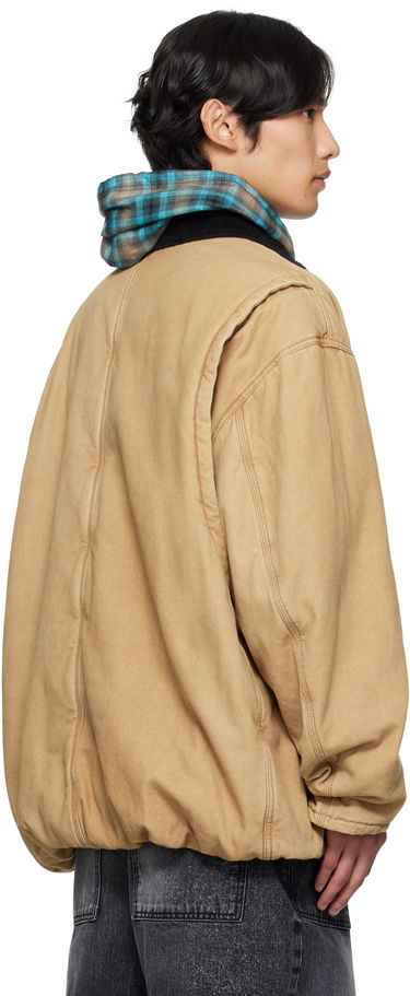 Jakke We11done We11done Washed Work Jacket Beige | WD-JP2-25-070-U-BG, 2