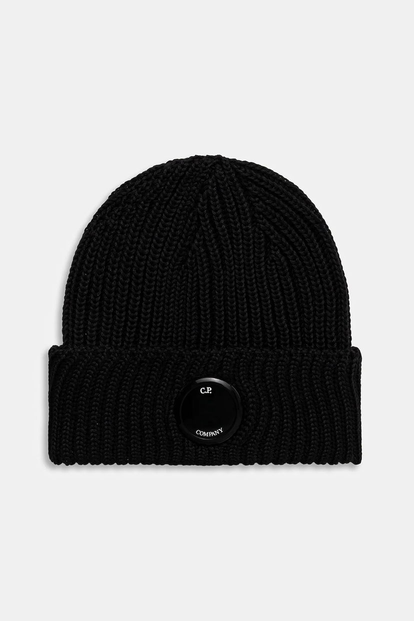 Beanie C.P. Company C.P. Company Wool Beanie Sort | RFCMAC739A005509A