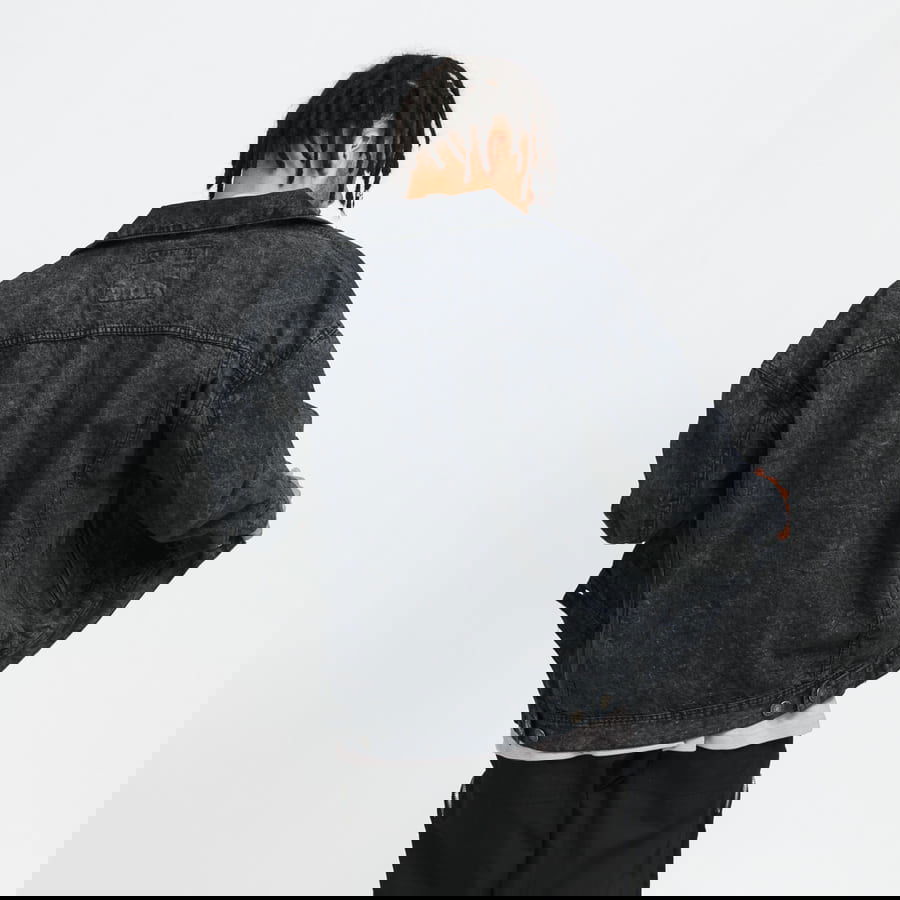 Jakke Urban Classics Oversized Denim Jacket Sort | TB4412 black, 1