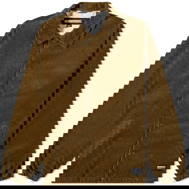 Jakke Neighborhood Corduroy Coach Jacket Brun | 232SPNH-JKM04-OD, 0