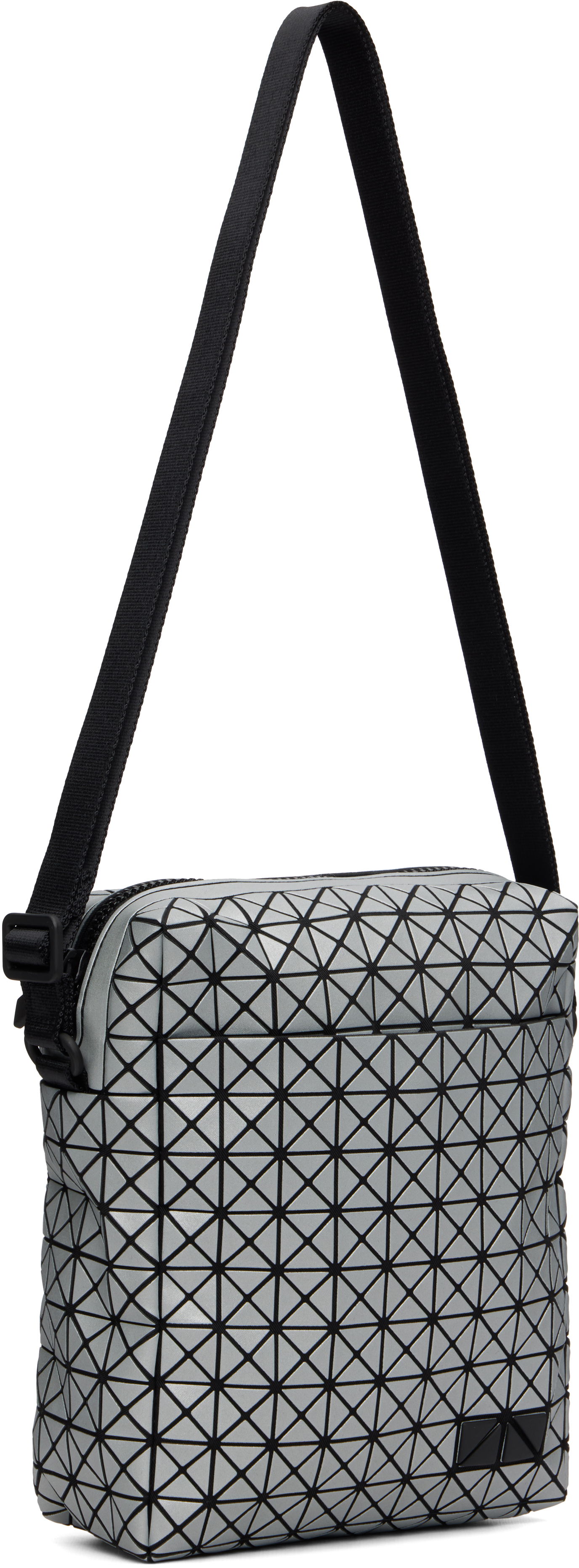 Skuldertaske BAO BAO ISSEY MIYAKE BAO BAO ISSEY MIYAKE Voyager Reflector Crossbody Bag Metalisk | BB57AG622, 1