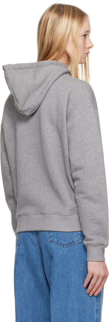 Sweatshirt MAISON KITSUNÉ Maison Kitsuné Fox Head Patch Comfort Hoodie Grå | MW00704KM0321, 2