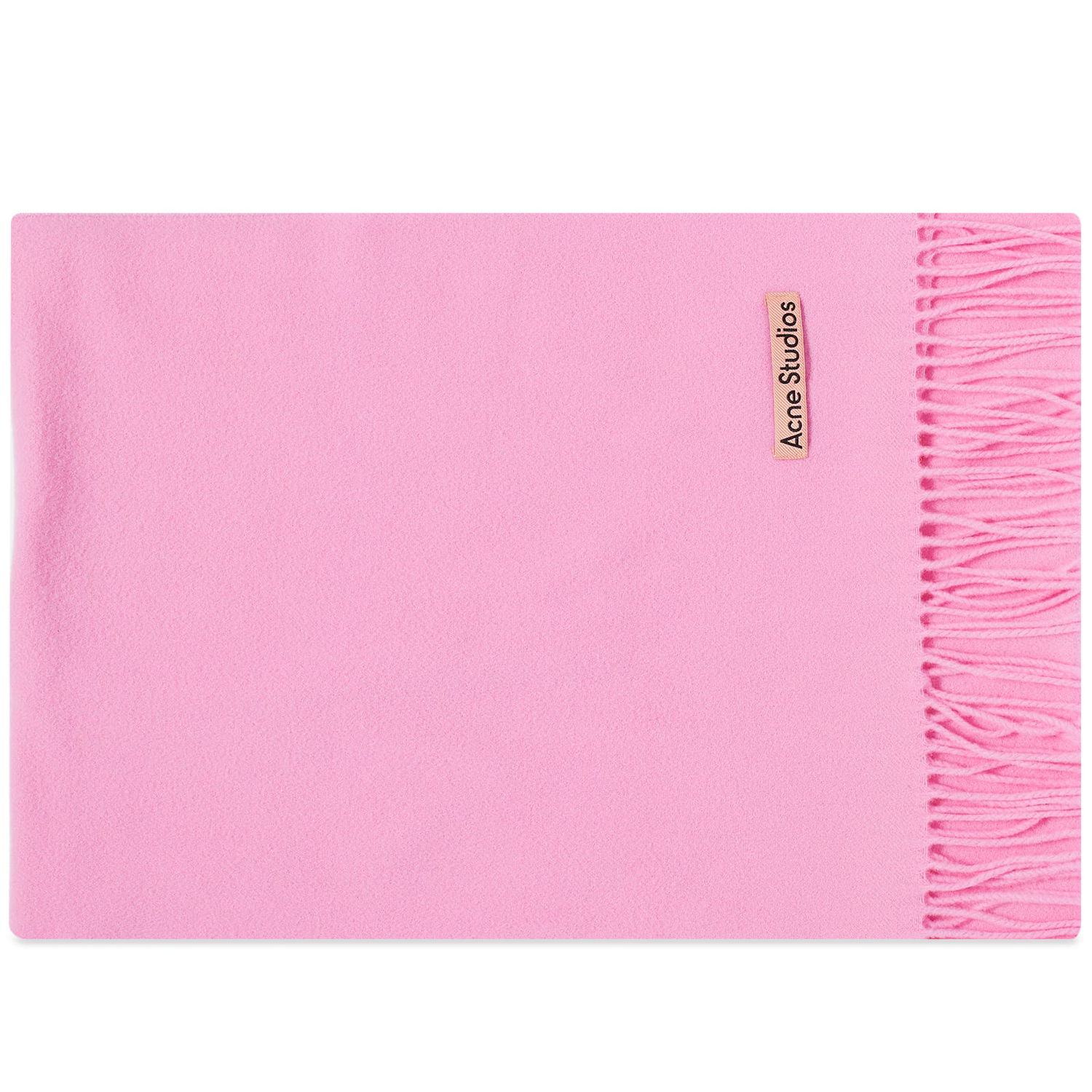 Tørklæde Acne Studios Canada Narrow New Scarf Bubble Pink Lyserød | CA0210-BP5, 0