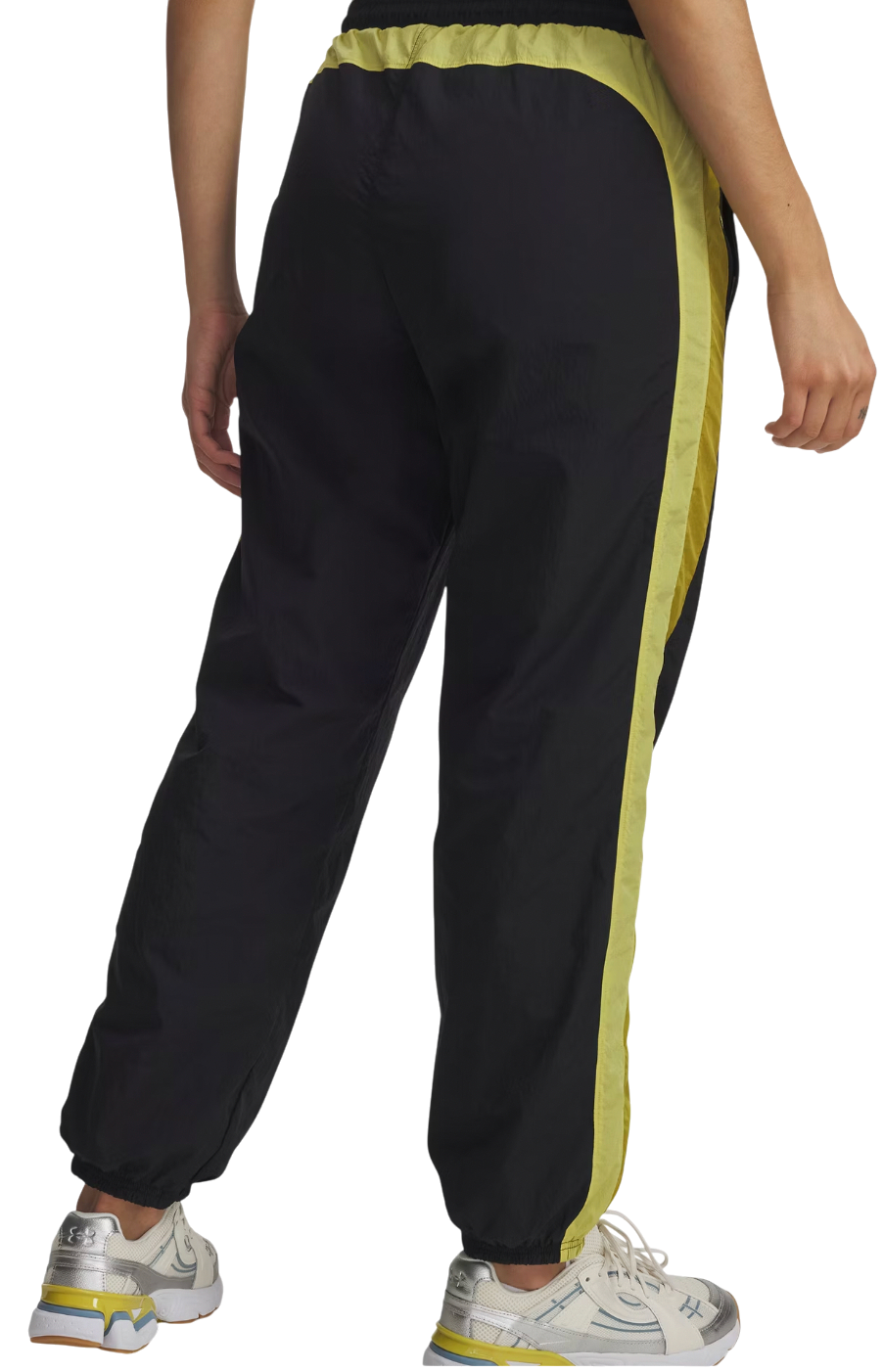 Bukser Under Armour Icon Crinkle Pant Sort | 6007112-001, 1