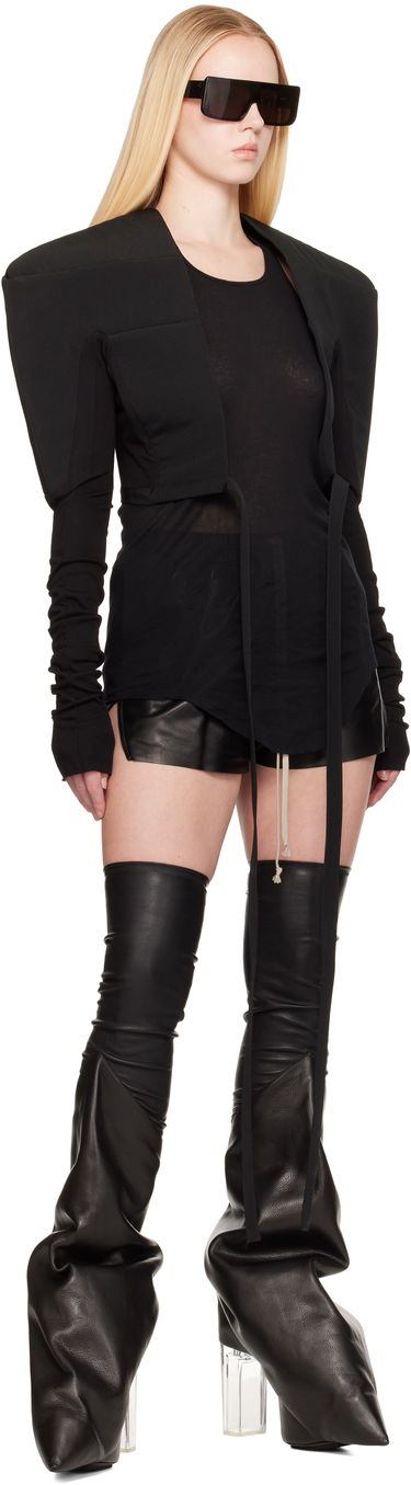 Jakke Rick Owens Rick Owens Hollywood Tight Blazer Sort | RO01E7275 PCVSJA, 3