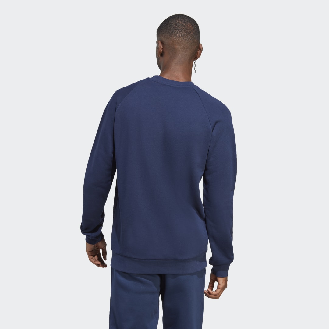 Sweatshirt adidas Originals Adicolor Classics Trefoil Crewneck Mørkeblå | IA4853, 1