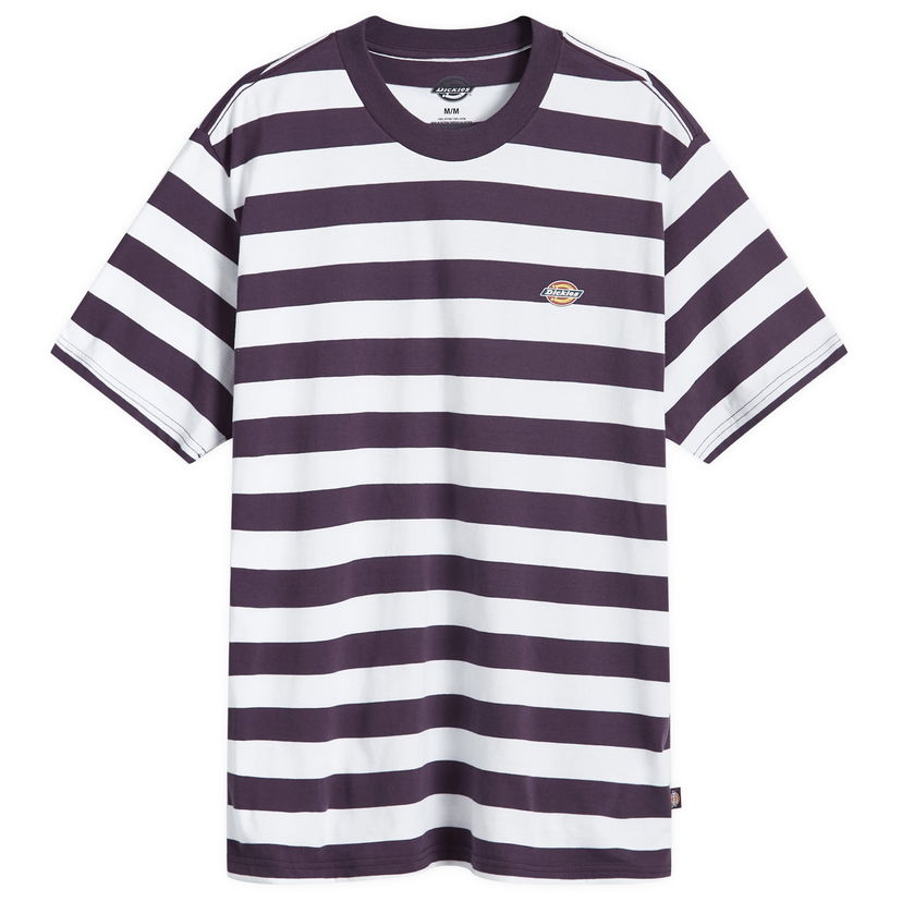 T-shirt Dickies Rivergrove Stripe T-Shirt Lilla | DK0A4Y8YJ561