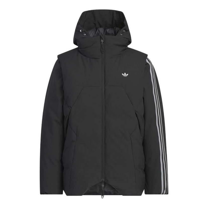 Puffer jakke adidas Originals HAMCUS Down Jacket Sort | IY5049