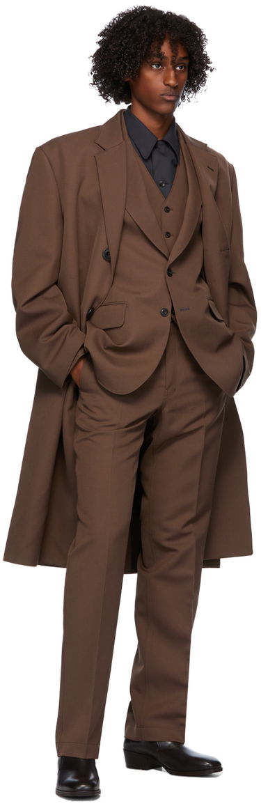 Frakker LEMAIRE Lemaire Suit Coat Brun | X 203 CO147 LF483, 3