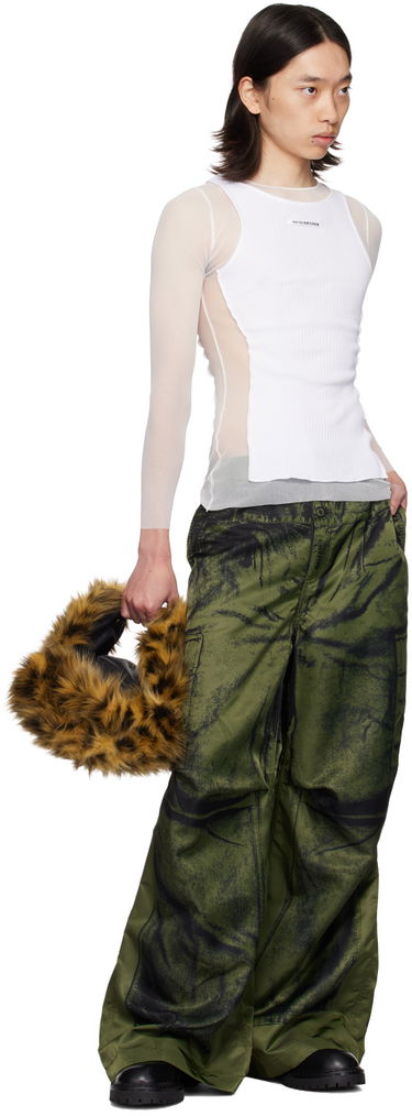 Cargo bukser Jean Paul Gaultier Jean Paul Gaultier 'The Trompe-L'œil' Cargo Pants Grøn | 24/30-F-PA134-C539-4100, 3