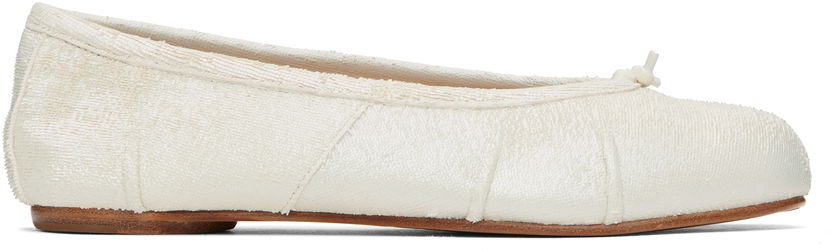 Sneakers og sko Maison Margiela Maison Margiela Tabi Ballerina Flats Hvid | S58WZ0127 P8159