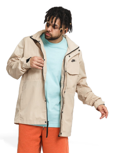 Vindjakke Nike Sportswear Jacket Beige | DC6770-224