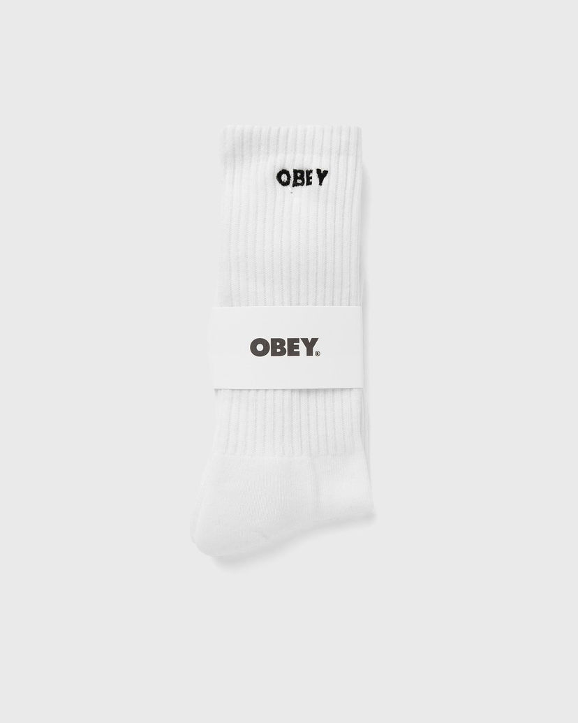 Sokker OBEY Bold Socks Hvid | 100260144-WHT