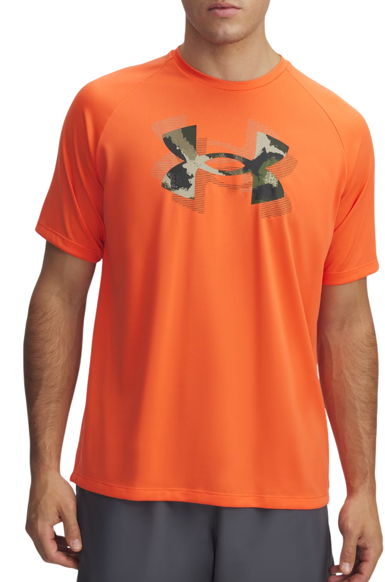 T-shirt Under Armour Under Armour Tech Print Fill Short Sleeve T-Shirt Orange | 1390208-847