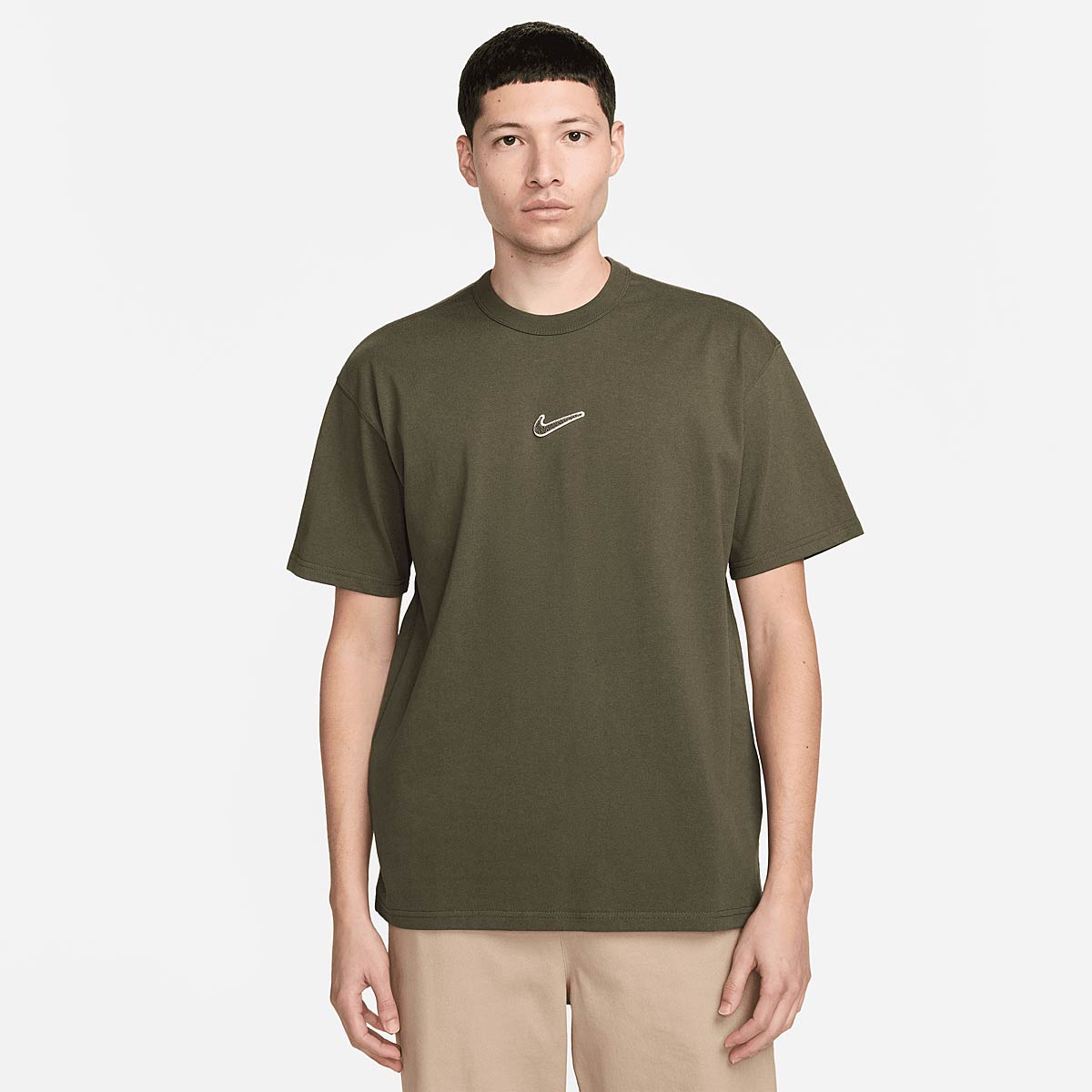 T-shirt Nike M NSW PREMIUM ESSNTIAL OPEN T-SHIRT Grøn | FV7726-325, 0