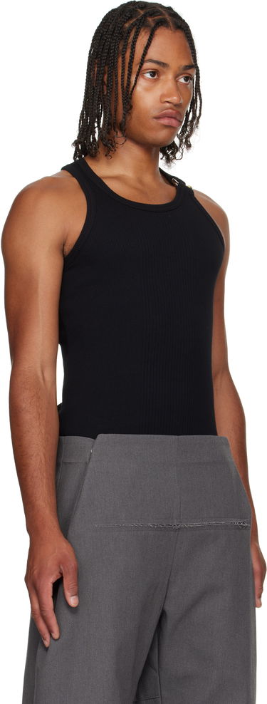 Tanktop Jean Paul Gaultier Jean Paul Gaultier 'The Piercing' Tank Top Sort | 25/03-W-TO375-J014-00, 4