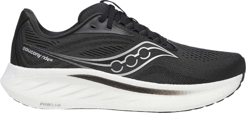 Sneakers og sko Saucony Ride 18 Wide Sort | s21001-100