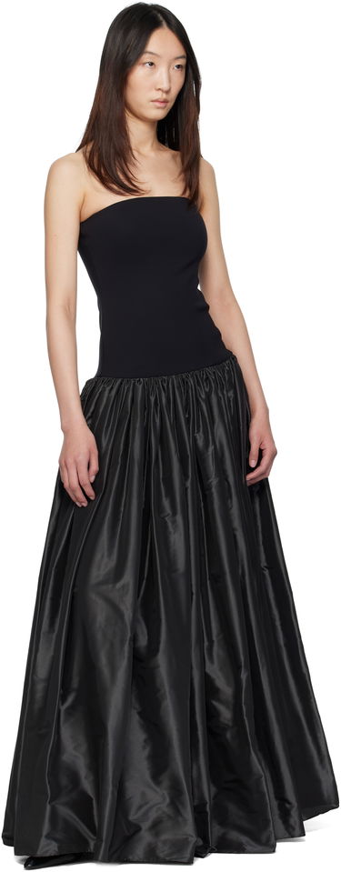 Kjole Coperni Coperni Bustier Princess Maxi Dress Sort | COPR195F3042, 3