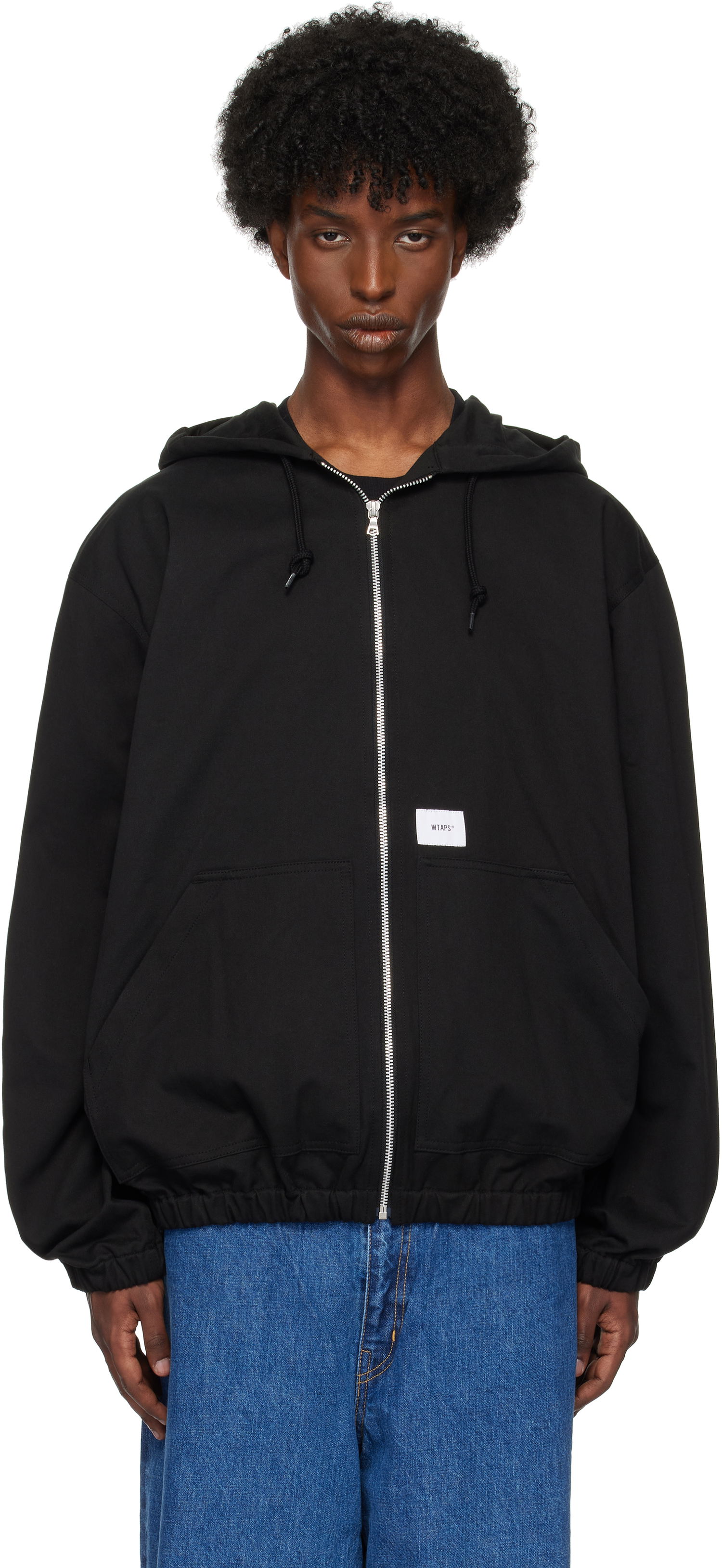 Vindjakke WTAPS D00M Jacket Sort | 242WVDT-JKM01, 0
