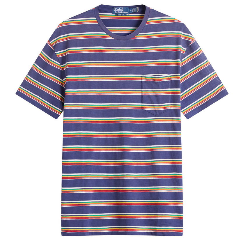 T-shirt Polo by Ralph Lauren Ralph Lauren Surf Club Stripe Tee Blå | 710966446002