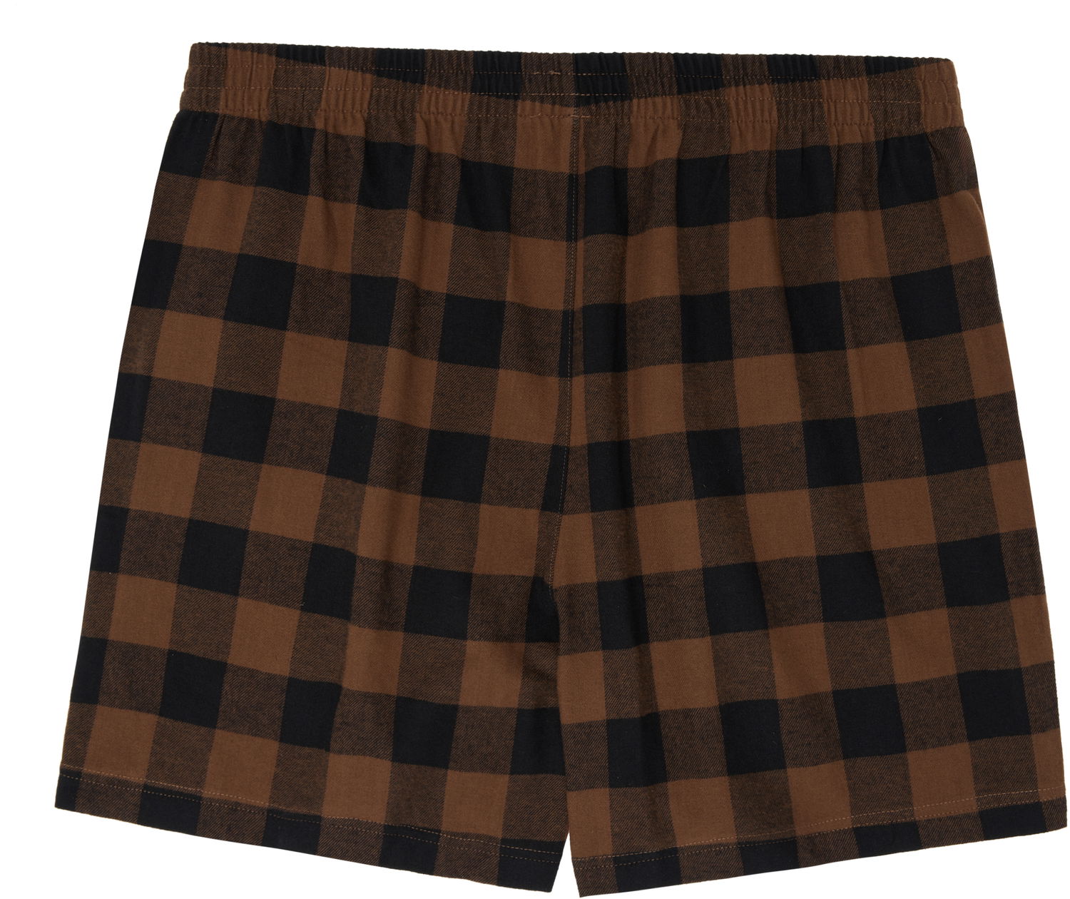 Boksere SKIMS SKIMS Flannel Sleep Shorts Brun | BO-BOX-6005M, 1
