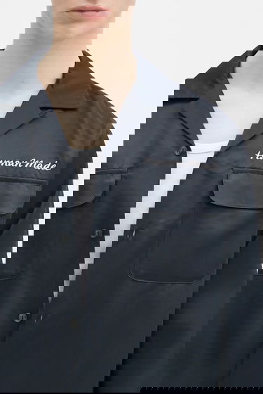 Skjorte Human Made BOWLING SHIRT regular Mørkeblå | HM29SH014, 3