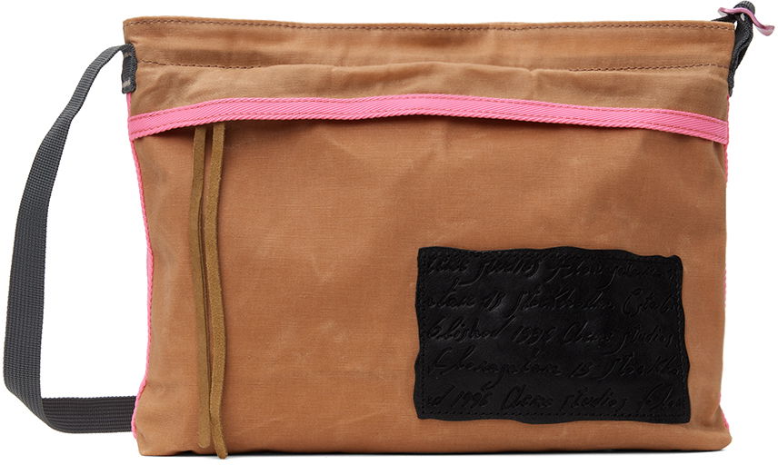 Skuldertaske Acne Studios Patch Shoulder Bag Orange | C10181-, 0