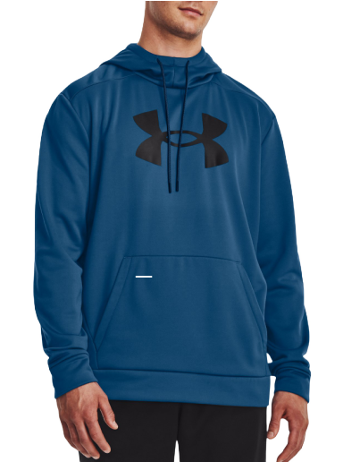 Sweatshirt Under Armour Armour Fleece Big Logo Hoodie Mørkeblå | 1379743-426