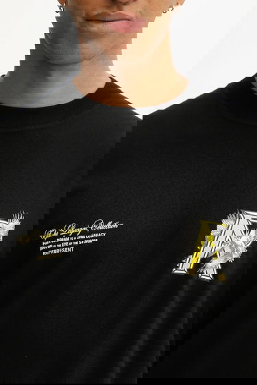 T-shirt Represent Clo T-Shirt Legacy Falcon Sort | MLM100735, 3