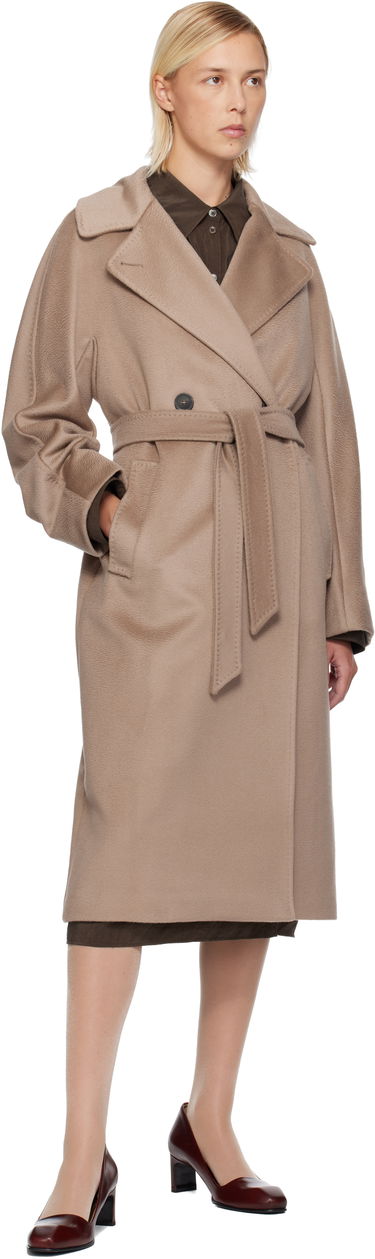Frakker Max Mara Weekend Resina Belted Coat Beige | 2525016031600, 3