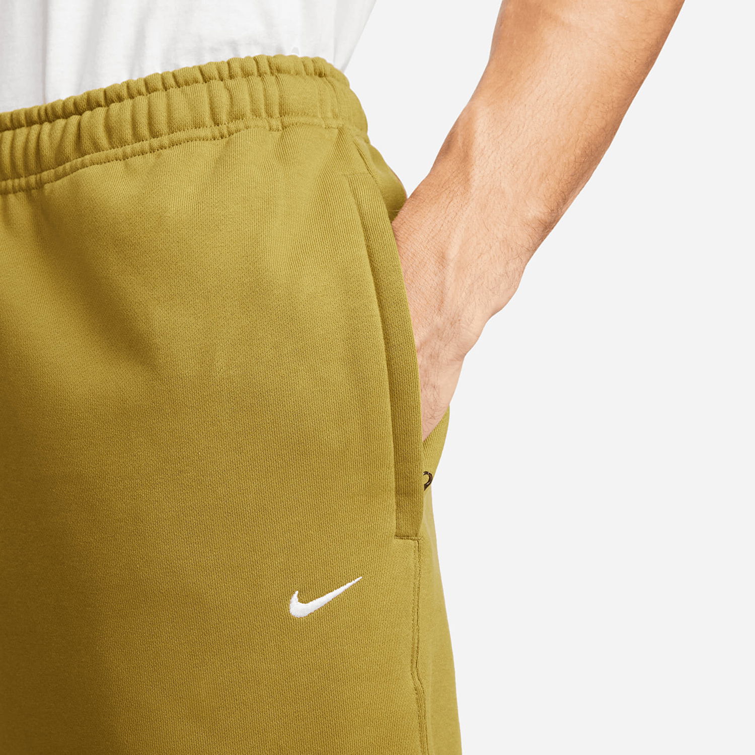 Joggingbukser Nike Solo Swoosh Pant Gul | CW5460-318, 1