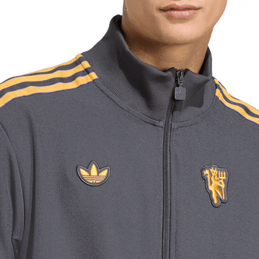 Træningsdragt adidas Performance Manchester United Terrace Icons Track Top Grå | JN2816, 2