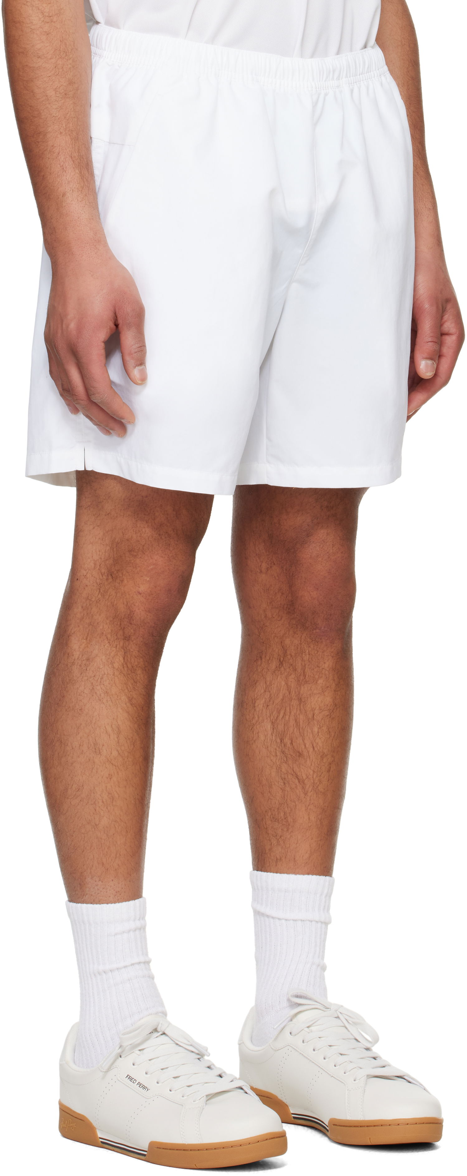 Shorts Fred Perry Fred Perry On Court Shorts Hvid | S9103, 1