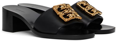 Skopleje Givenchy Givenchy 4G Heeled Sandals Sort | BE3091E25Q001, 3