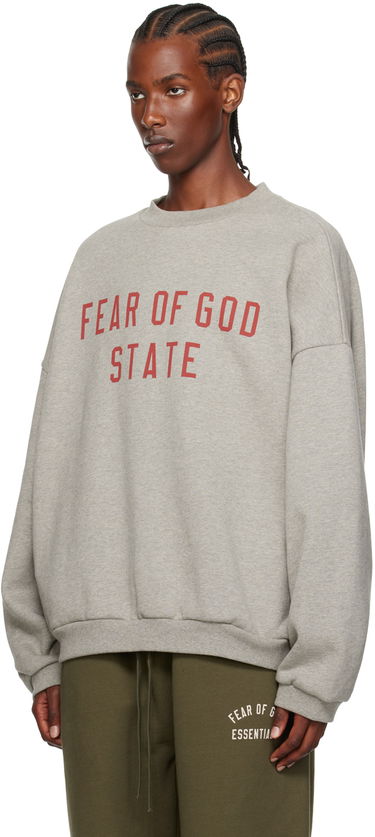 Sweatshirt Fear of God Crewneck Sweatshirt Grå | 192BT246261F, 3