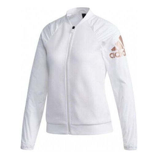 Bomberjakke adidas Originals Casual Sports Jacket Hvid | DN3167
