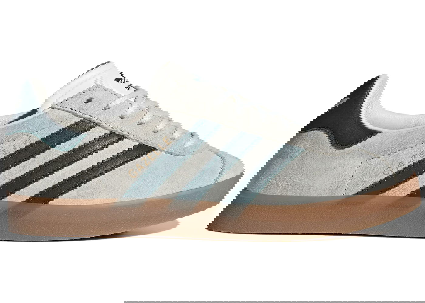 Sneakers og sko adidas Originals Gazelle Off White Collegiate Green Hvid | IH2213, 0