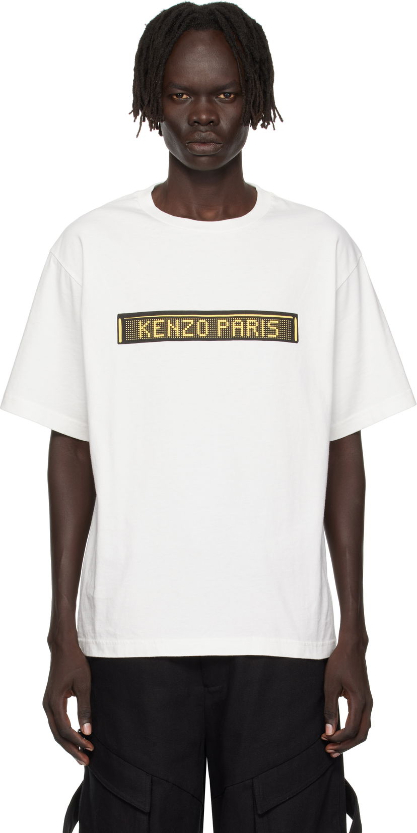 T-shirt KENZO Kenzo 'KENZO City' Oversized T-Shirt Hvid | FF65TS4524SG