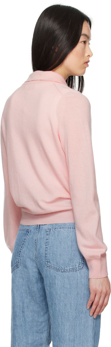 Sweater &Daughter &Daughter Aoife Cashmere Polo Sweater Lyserød | CH04634, 2