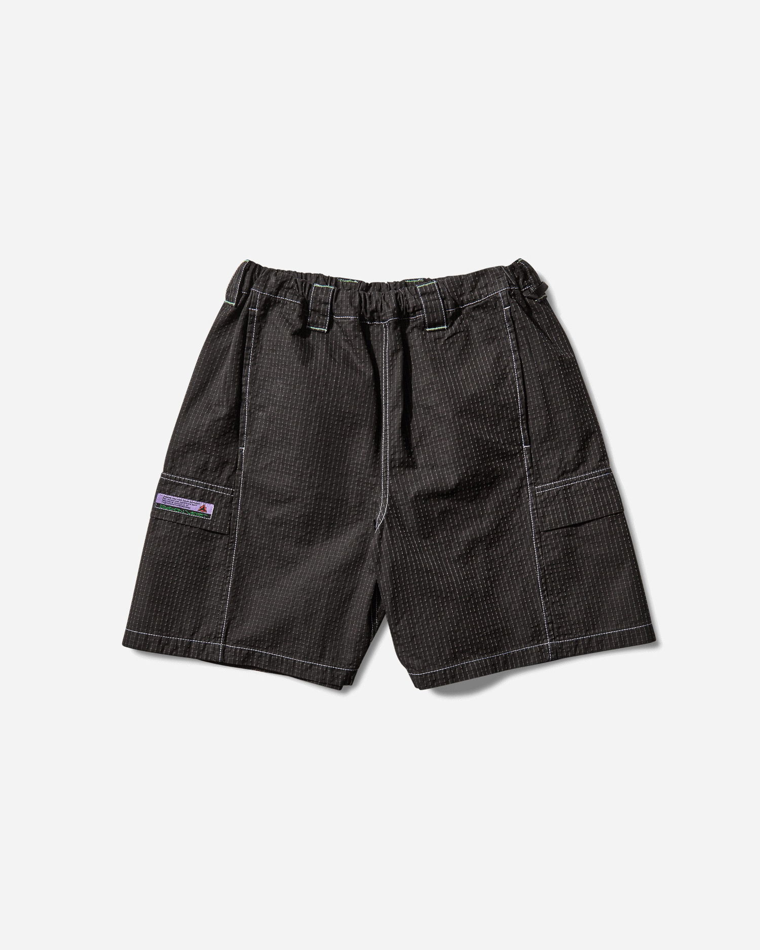 Shorts Rayon Vert Furio Cargo Shorts Sort | S5RVCP03 BLACK, 1
