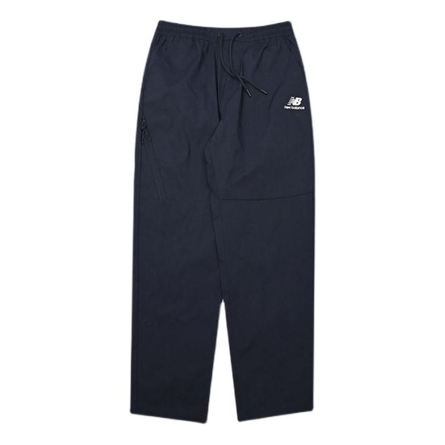 Bukser New Balance Sport Pants Mørkeblå | AMP21374-BK, 0