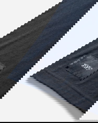 T-shirt WTAPS HG Collegiate Print T-Shirt Mørkeblå | 251ATDT-STM07S NAVY, 3