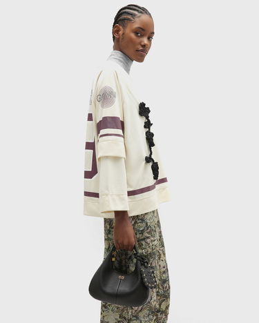 Håndtaske GANNI Grained Leather Mini Hobo Bag Sort | A6976-099, 2