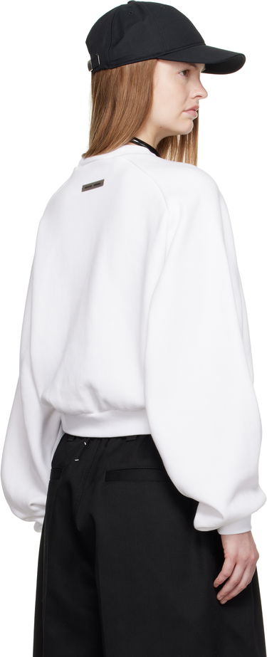 Sweatshirt Fear of God Fear of God ESSENTIALS Fleece Raglan Crewneck Sweatshirt Hvid | 192SP257834FW, 2