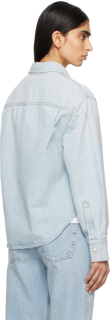 Skjorte AGOLDE AGOLDE Laurel Denim Button-Up Shirt Blå | A7358-3018, 2