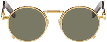Solbriller Jean Paul Gaultier Jean Paul Gaultier 56-8171 Round Sunglasses Brun | 24/30-U-LU008-X055-92, 0