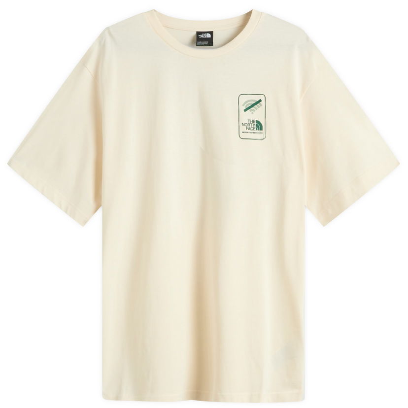 T-shirt The North Face No Signal Relaxed T-Shirt, Size Large Beige | NF0A8F2MQLI