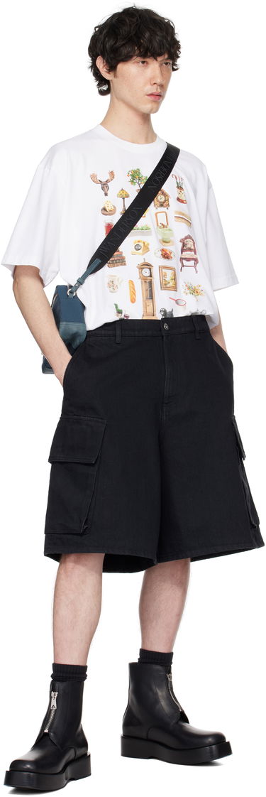 Shorts JW Anderson JW Anderson Cargo Denim Shorts Sort | DT0108-PG1595, 3