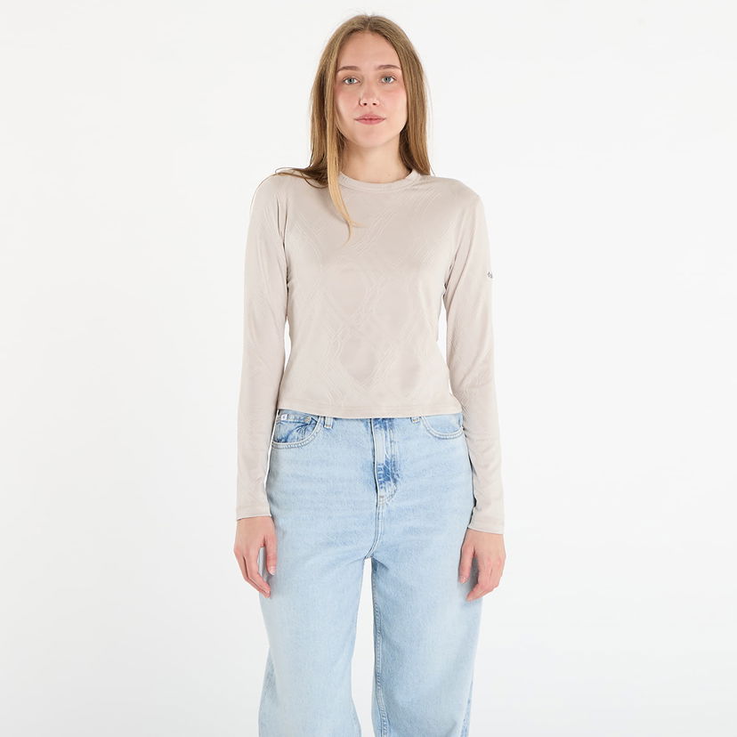 Sweatshirt Columbia Columbia Granite Point™ Long Sleeve Crew Sweatshirt Beige | 2135401278